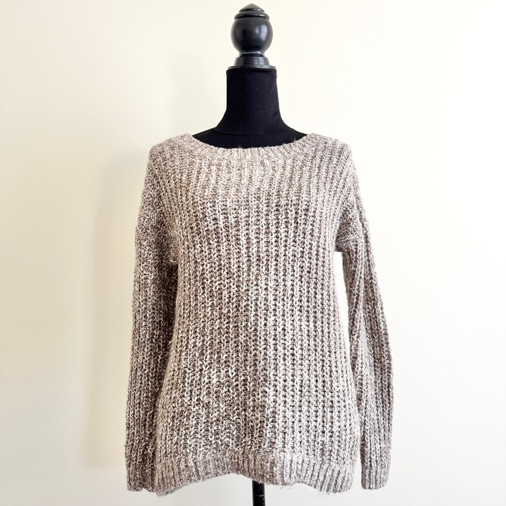 Vintage Garage Chunky Knit Sweater – Size XS/Small cotton blend